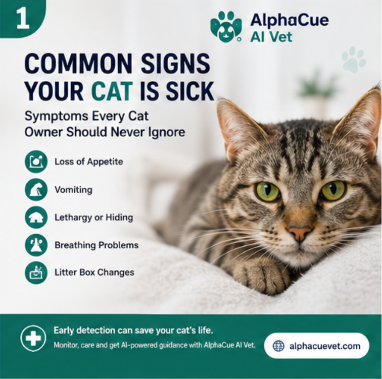 Common Signs Your Cat Is Sick — Symptoms Every Cat Owner Should Never Ignore