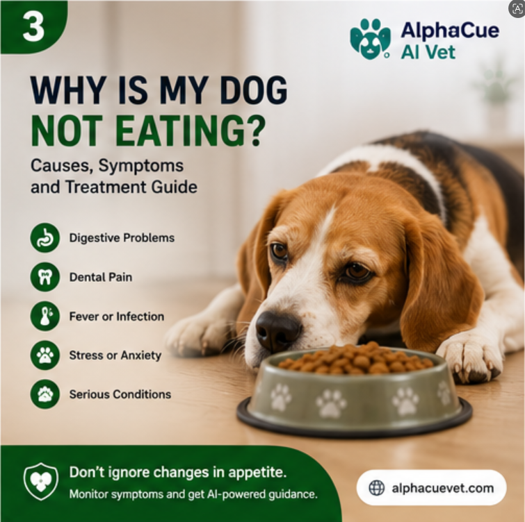 Why Is My Dog Not Eating? Causes, Symptoms, and Treatment Guide